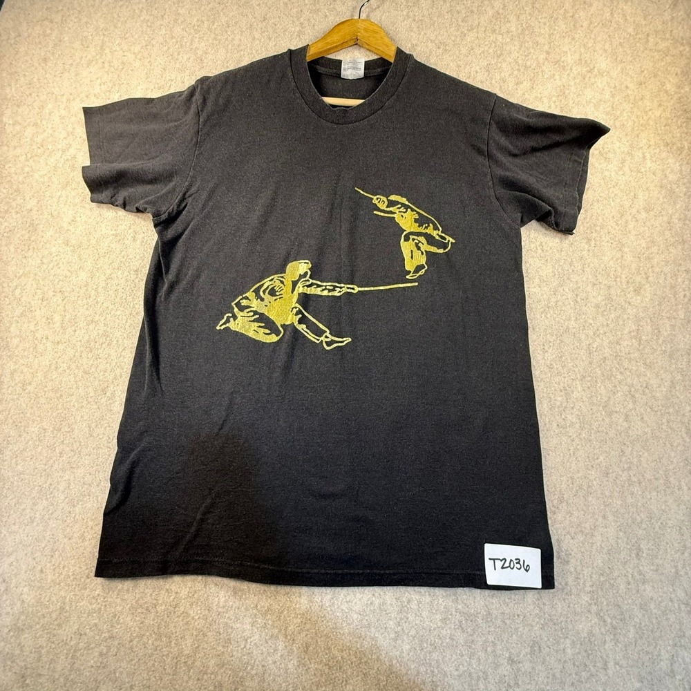 Vintage 1990 Grandmaster In Hyuk Suh Super Seminar T-Shirt Mens Large Black USA